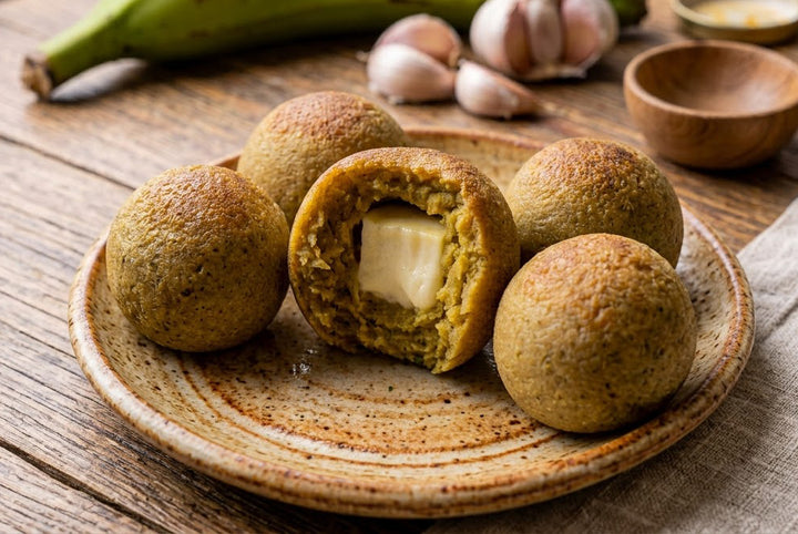 Green plantain bites