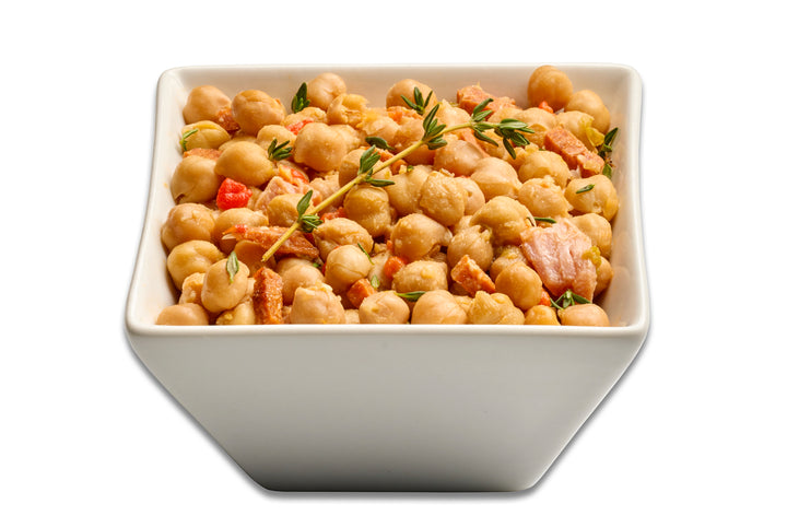 Garbanzos con Tropezones | Chickpeas with Pork