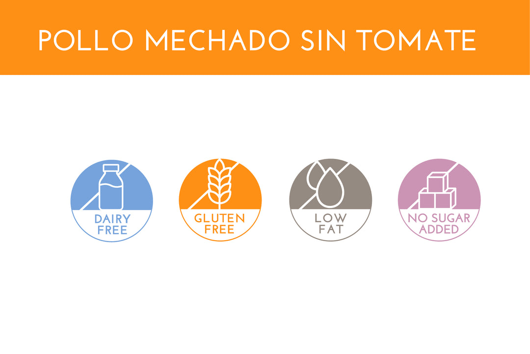 Pollo Mechado sin Tomate | Shredded Chicken w/o Tomato