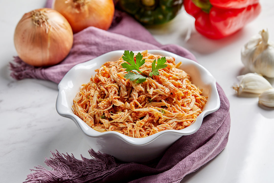 Pollo Mechado con Tomate | Shredded Chicken With Tomato