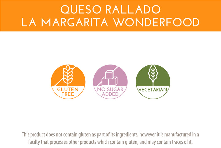 Grated Cheese La Margarita Wonderfood