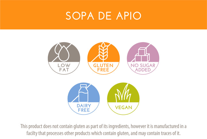 Sopa de Apio I Celery Root Soup