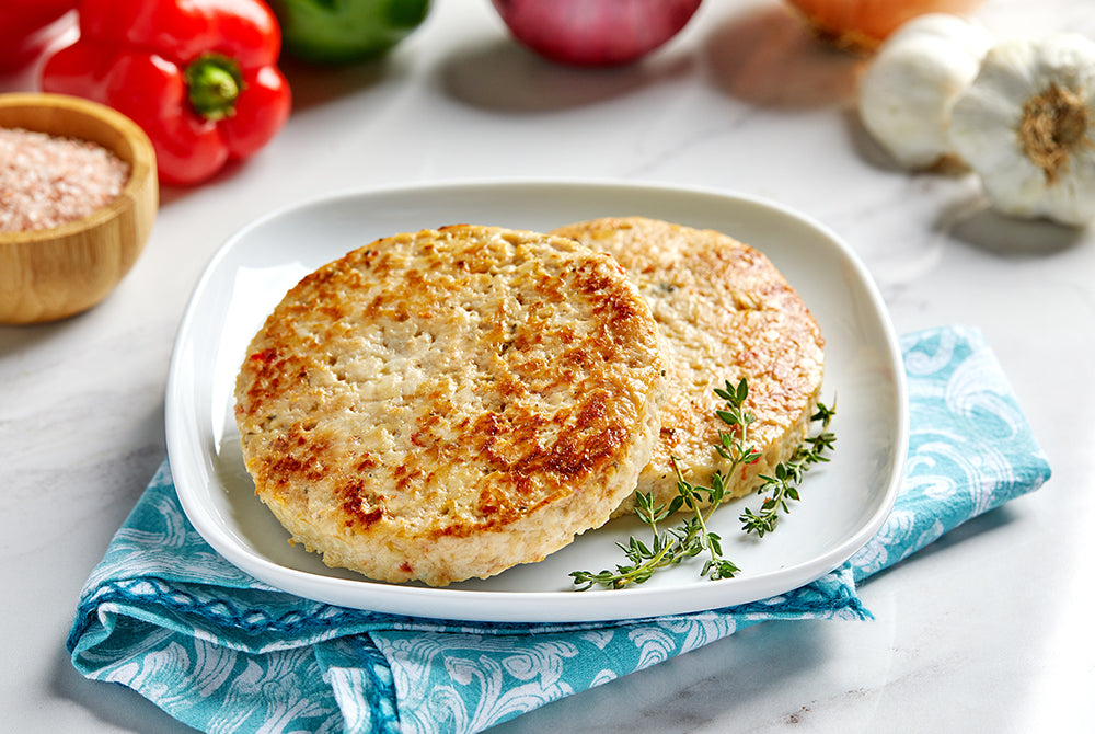 Hamburguesas de Pollo | Chicken Patties