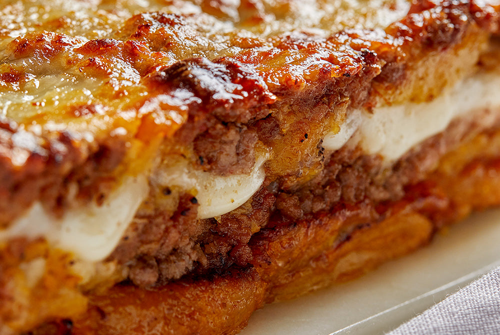 Pastel de Plátano y Carne | Plantain & Beef Pie